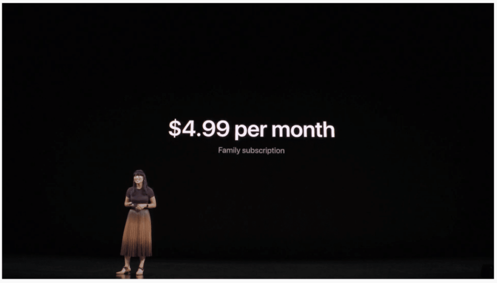 Стоимость Apple Arcade